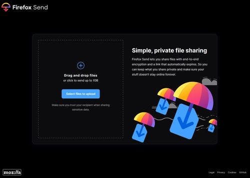 Deploy Firefox Send on OpenShift
